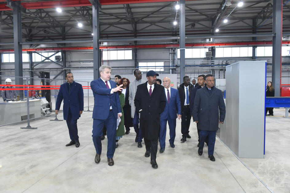 Efiopiya Baş naziri Abiy Əhməd Əli Ələt Azad İqtisadi Zonasında olub