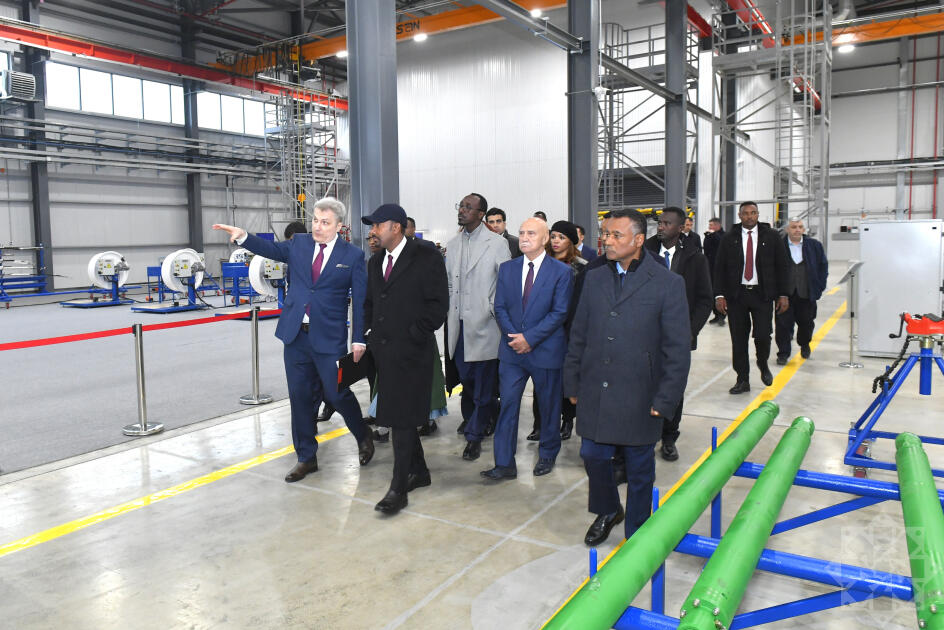 Efiopiya Baş naziri Abiy Əhməd Əli Ələt Azad İqtisadi Zonasında olub