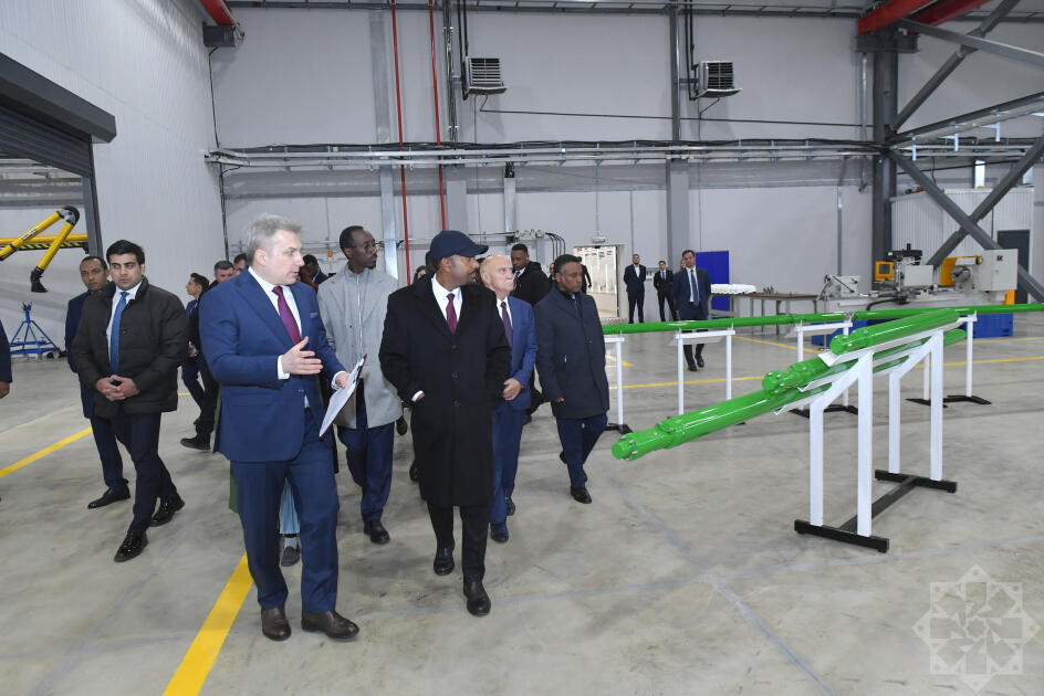 Efiopiya Baş naziri Abiy Əhməd Əli Ələt Azad İqtisadi Zonasında olub