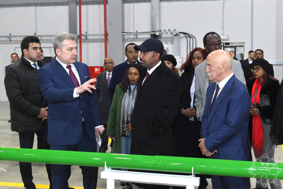 Efiopiya Baş naziri Abiy Əhməd Əli Ələt Azad İqtisadi Zonasında olub