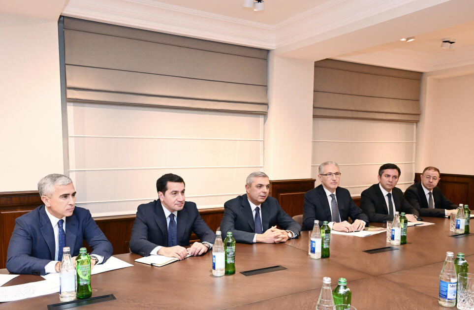 Prezident Administrasiyasının rəhbəri Samir Nuriyev COP32-nin Prezidenti ilə görüşüb