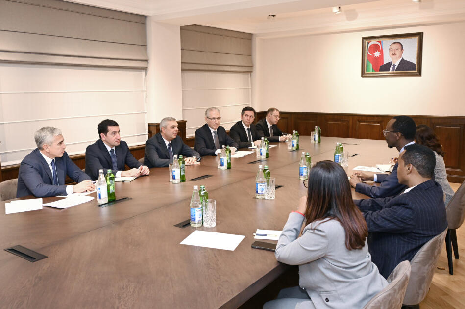 Prezident Administrasiyasının rəhbəri Samir Nuriyev COP32-nin Prezidenti ilə görüşüb