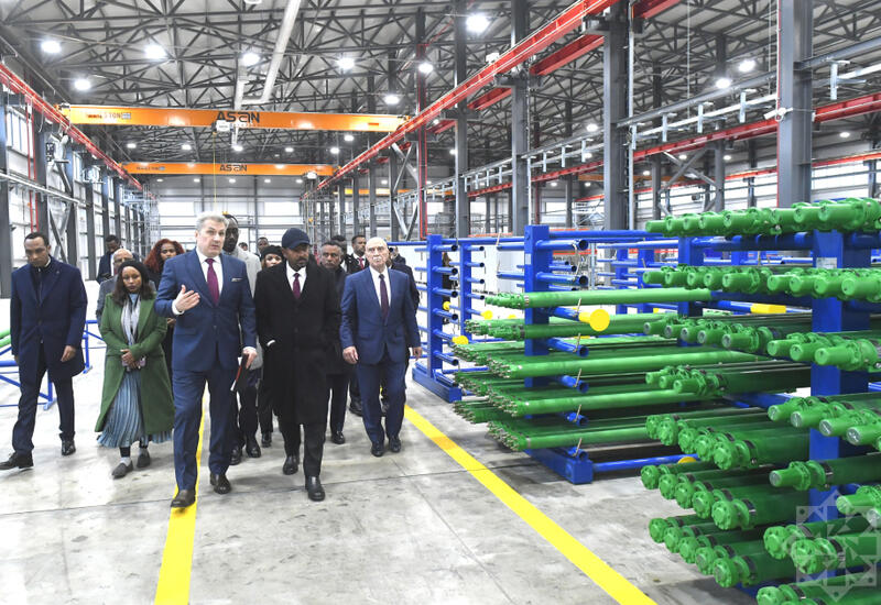 Efiopiya Baş naziri Abiy Əhməd Əli Ələt Azad İqtisadi Zonasında olub