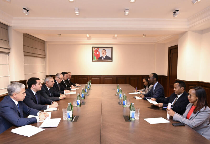 Prezident Administrasiyasının rəhbəri Samir Nuriyev COP32-nin Prezidenti ilə görüşüb