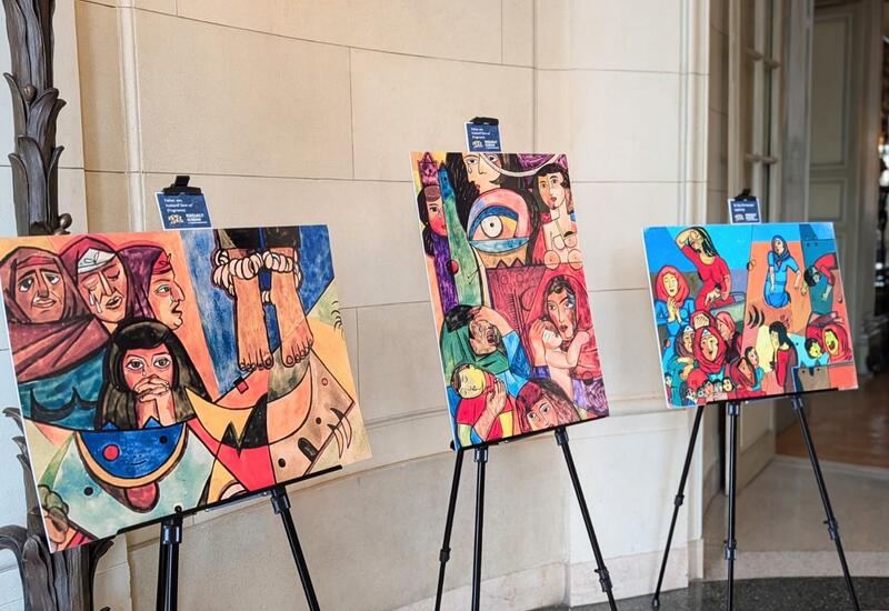 В Вашингтоне состоялась выставка "Крик Ходжалы"