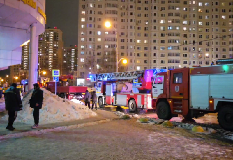 Мощный взрыв прогремел в жилом доме в Москве