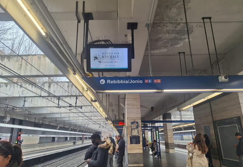 В Риме проводится информационная кампания, посвященная Ходжалинскому геноциду