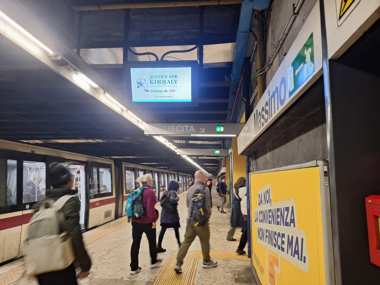 В Риме проводится информационная кампания, посвященная Ходжалинскому геноциду