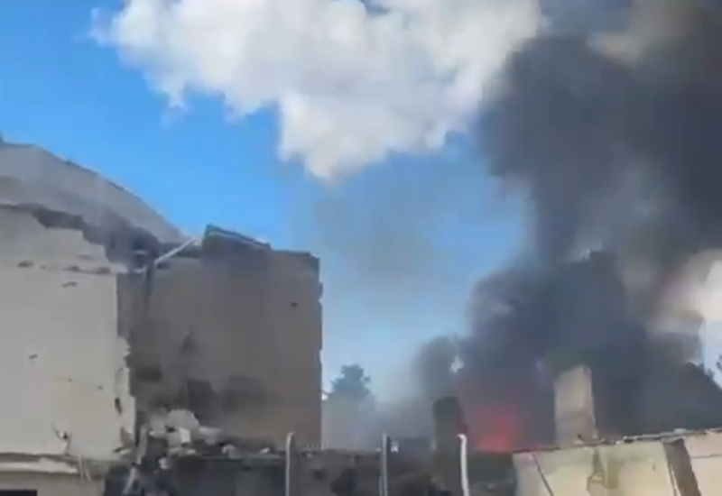 Последствия иранского удара по городу Бейт-Шемеш