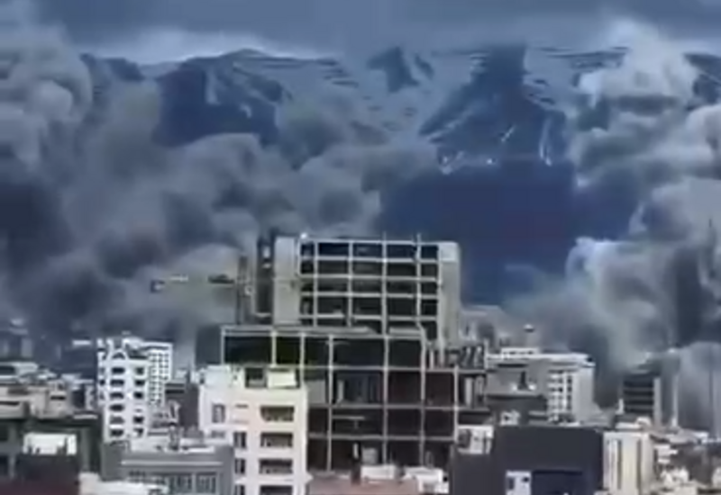 Израиль начал новую масштабную атаку на Тегеран