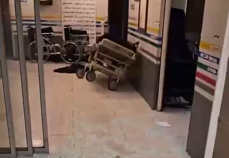 Больница Ганди в центре Тегерана пострадала от удара США и Израиля