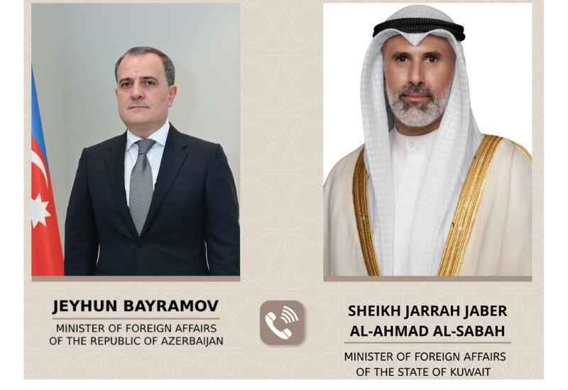 Главы МИД Азербайджана и Кувейта обсудили текущую ситуацию в регионе