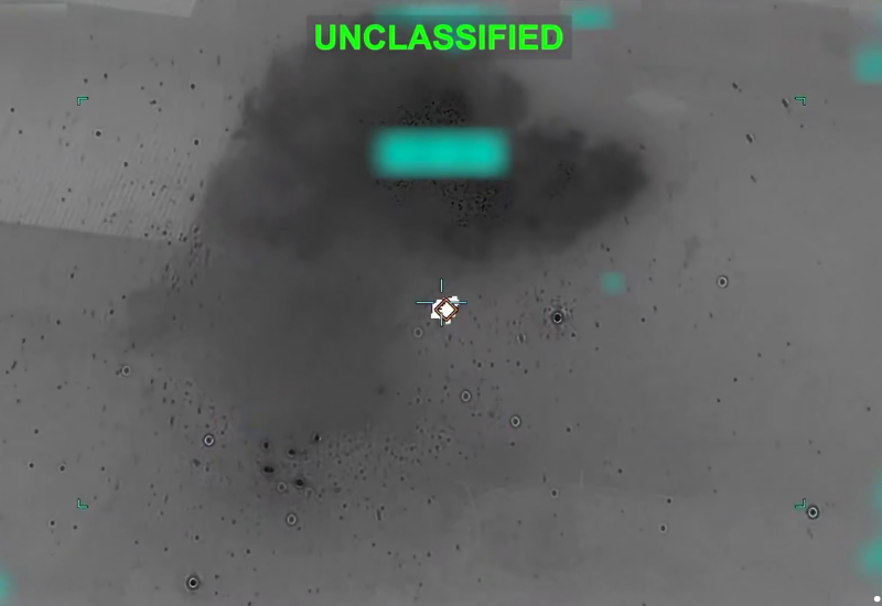 США показали кадры ударов по Ирану