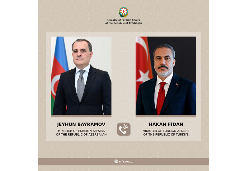 Джейхун Байрамов и Хакан Фидан обсудили текущую ситуацию в регионе