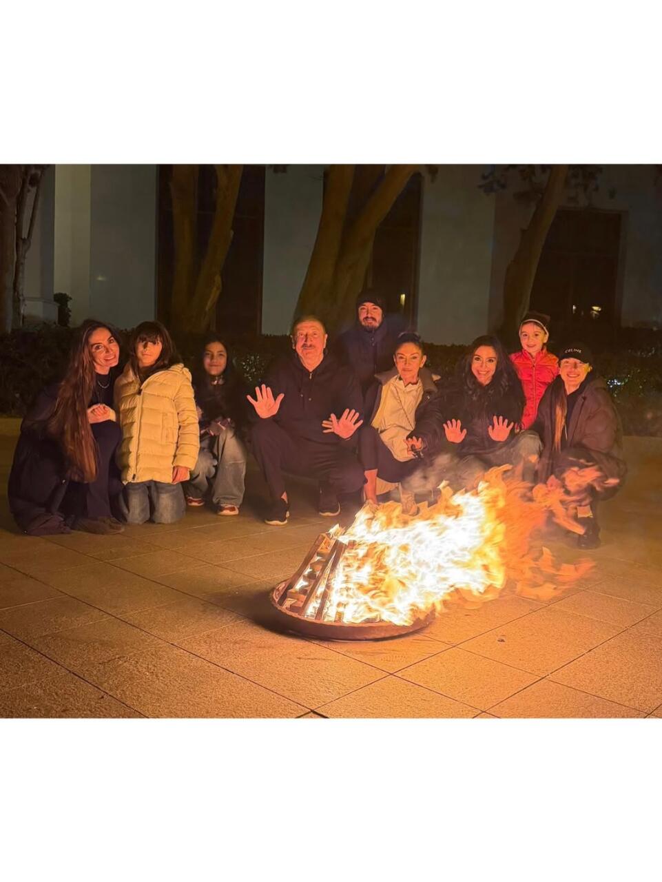 Первый вице-президент Мехрибан Алиева поделилась публикацией по случаю «Од чершенбеси»