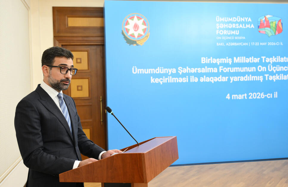 Təşkilat Komitəsinin növbəti iclasında WUF13-ə hazırlıq məsələlərinə dair məruzələr dinlənilib