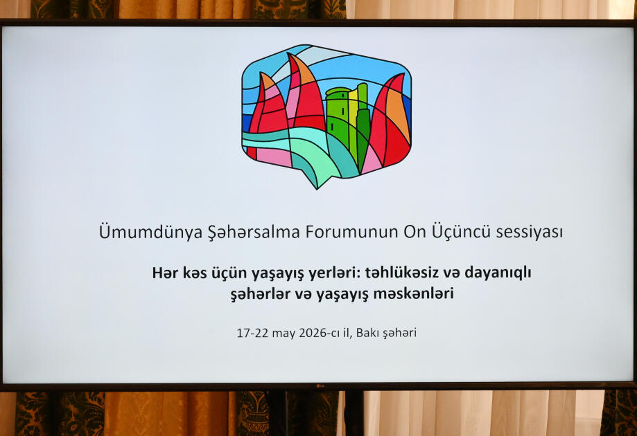 Təşkilat Komitəsinin növbəti iclasında WUF13-ə hazırlıq məsələlərinə dair məruzələr dinlənilib