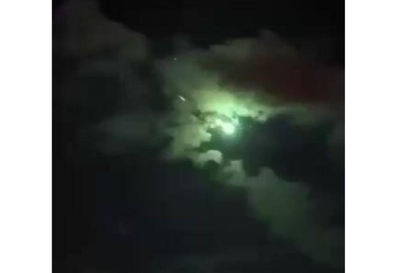 Метеор осветил небо Турции