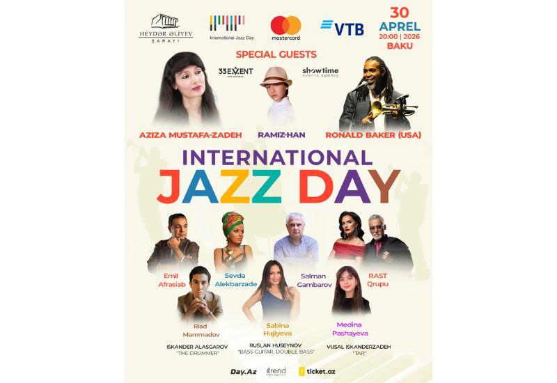 В Баку с участием мировых звезд пройдет концерт, посвященный Международному дню джаза