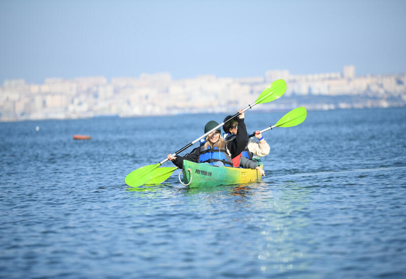 В Баку прошел праздничный заезд по гребле