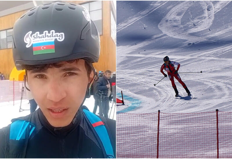 Азербайджанский горнолыжник вошел в топ-5 чемпионата Европы в "Шахдаге"
