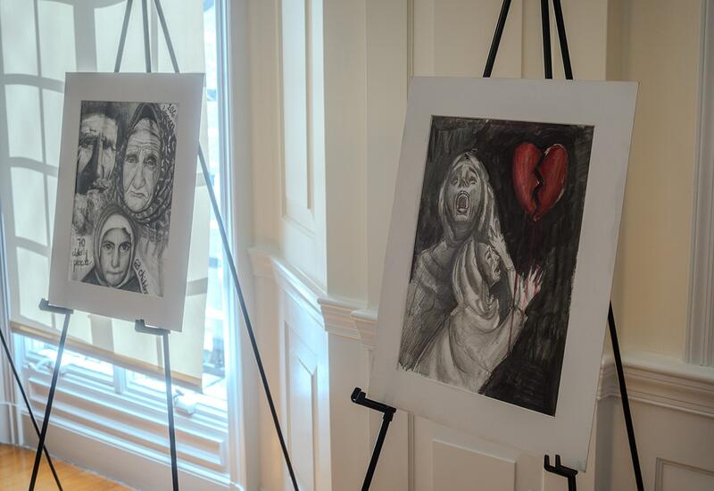 Kolumbiya Universitetində Xocalı soyqırımının qurbanları yad olunub