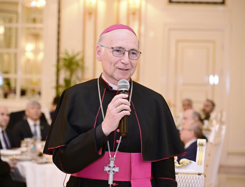 Leyla Əliyeva və Arzu Əliyeva Müqəddəs Ramazan ayı münasibətilə keçirilən iftar mərasimində iştirak ediblər