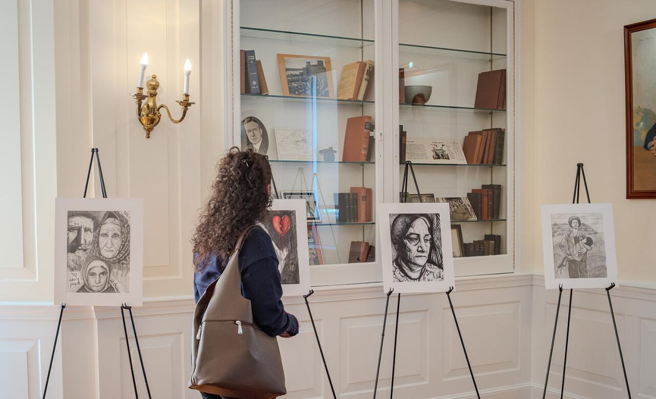 Kolumbiya Universitetində Xocalı soyqırımının qurbanları yad olunub