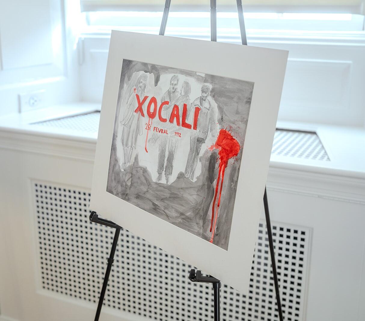 Kolumbiya Universitetində Xocalı soyqırımının qurbanları yad olunub