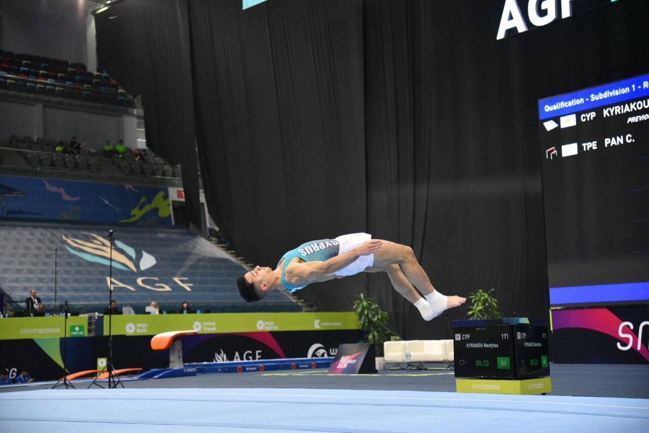 Первый день Кубка мира FIG по спортивной гимнастике завершился