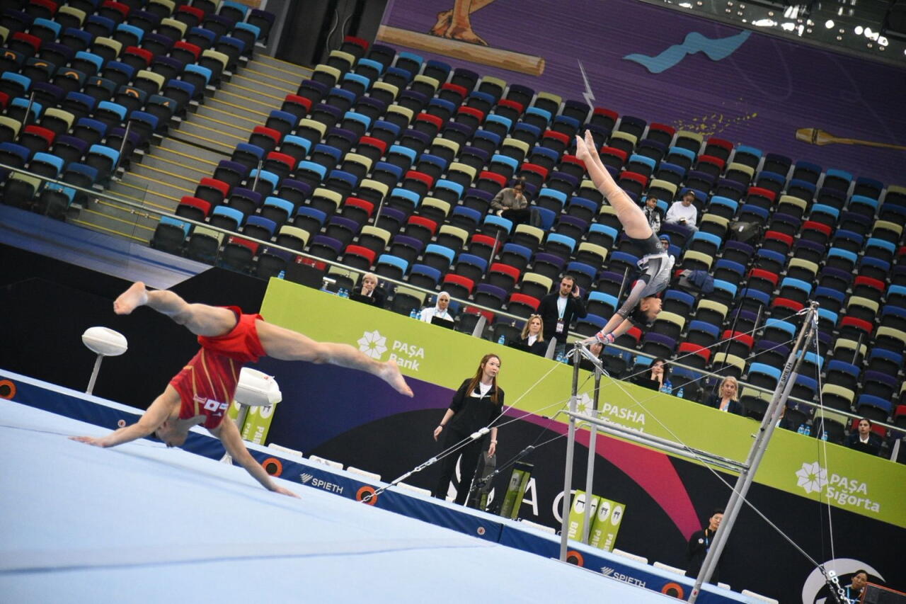 Первый день Кубка мира FIG по спортивной гимнастике завершился