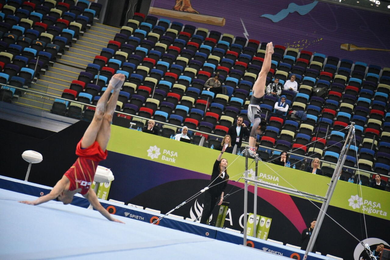 Первый день Кубка мира FIG по спортивной гимнастике завершился