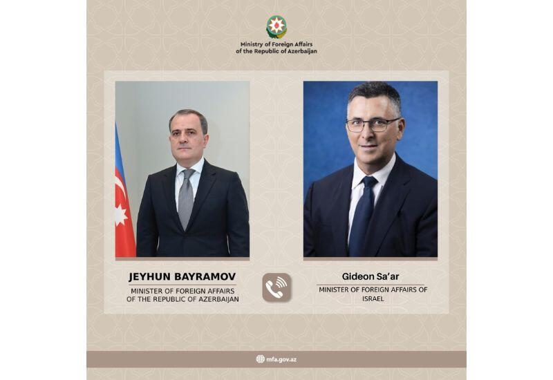 Состоялся телефонный разговор глав МИД Азербайджана и Израиля