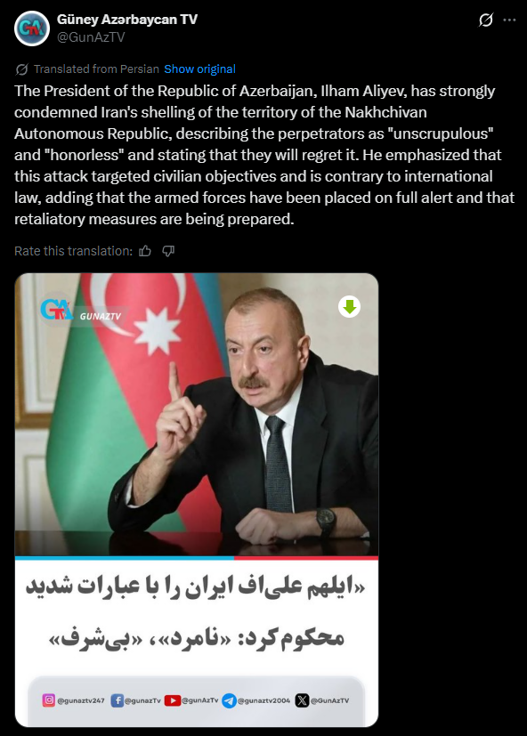 Принципиальная позиция Президента Ильхама Алиева вызвала широкий резонанс среди южных азербайджанцев