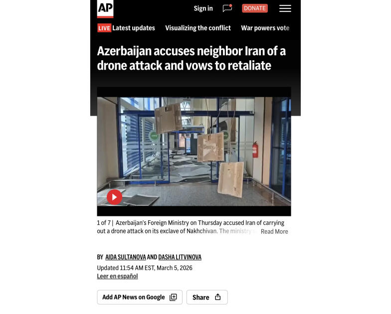 Американские медиа широко осветили заявления Президента Ильхама Алиева на заседании Совета безопасности