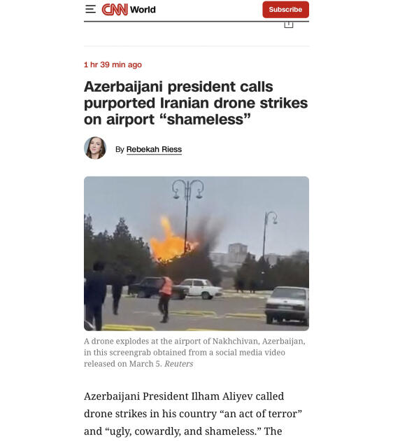 Американские медиа широко осветили заявления Президента Ильхама Алиева на заседании Совета безопасности