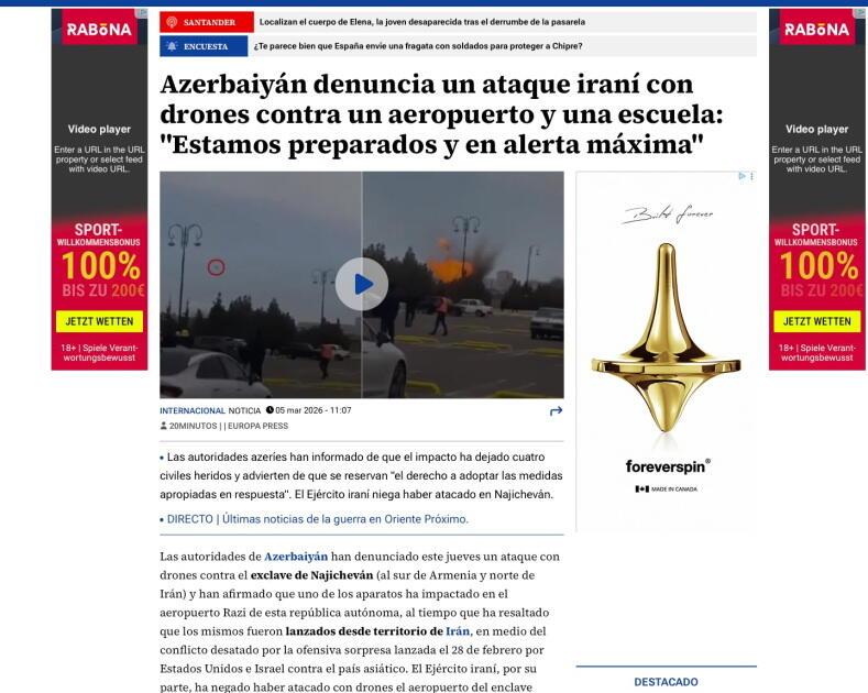 Высказывания Президента Ильхама Алиева о дроновой атаке Ирана на Азербайджан - в центре внимания мировых медиа