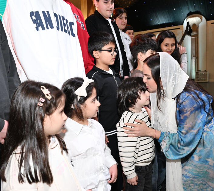 Лейла Алиева приняла участие в ифтаре вместе с семьями шехидов