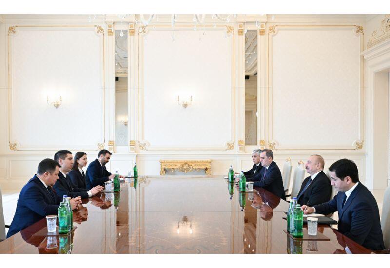 Президент Ильхам Алиев принял заместителя премьер-министра Молдовы