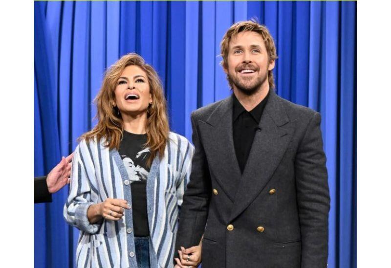 Ева Мендес и Райан Гослинг вышли в свет спустя долгое время