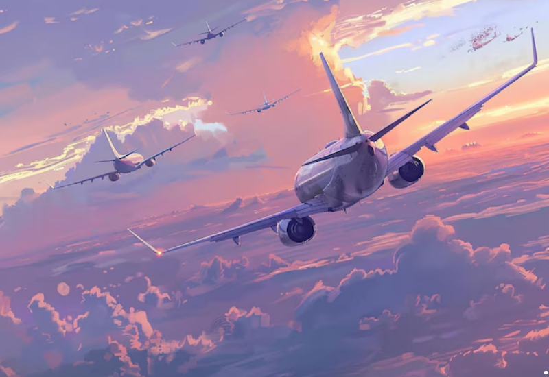 Воздушный коридор над Азербайджаном стал главным в регионе