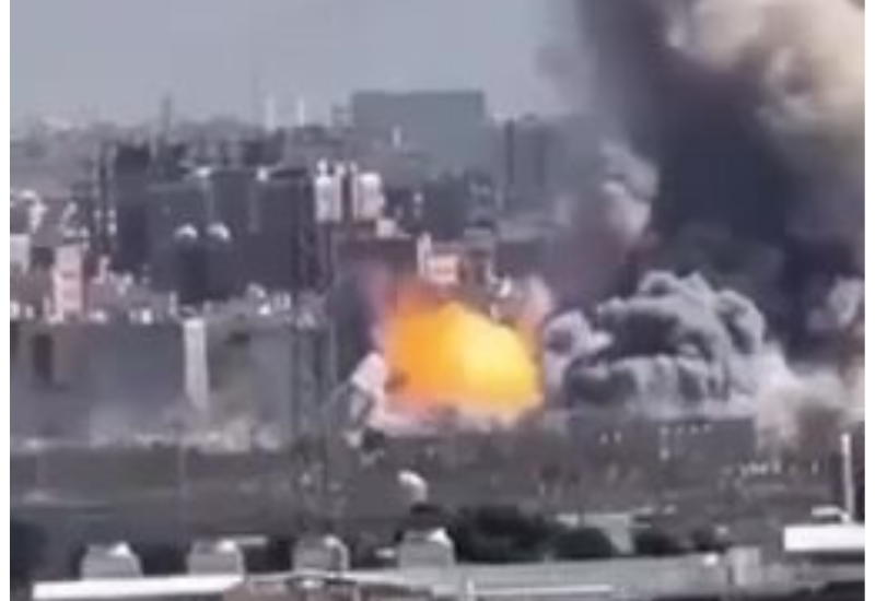 Сильнейший удар по центру Тегерана