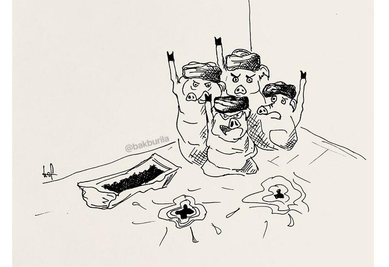 Бородачи всё выбирают себе главаря