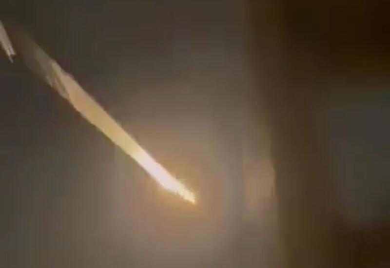 Кадры удара иранской ракеты по авиабазе в Саудовской Аравии