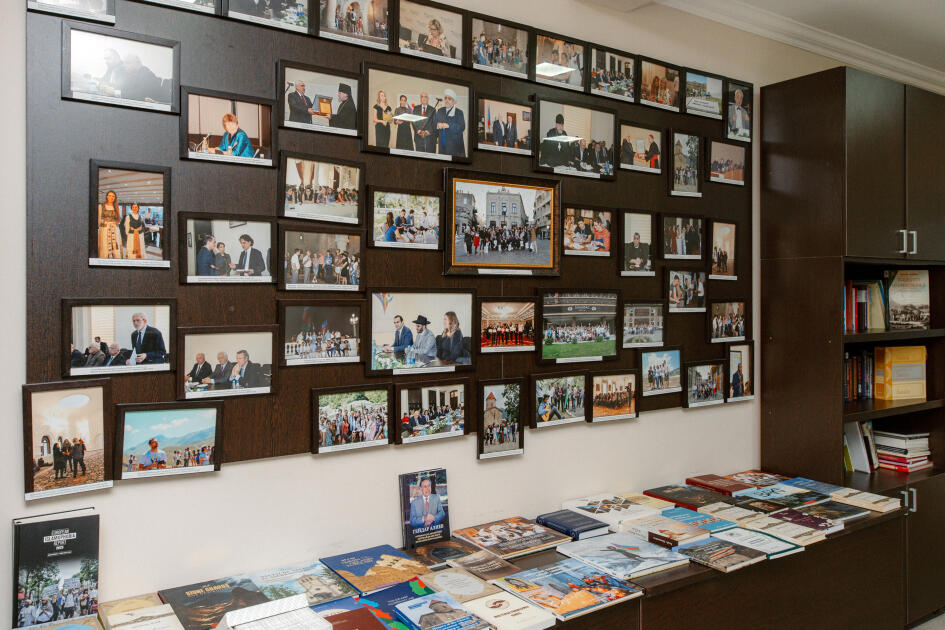 Leyla Əliyeva Bakı Beynəlxalq Multikulturalizm Mərkəzində olub