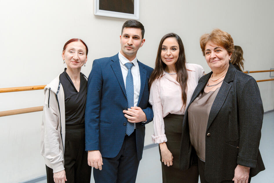 Вице-президент Фонда Гейдара Алиева Лейла Алиева посетила Бакинскую хореографическую академию