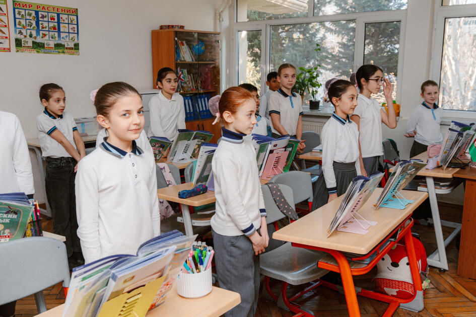 Вице-президент Фонда Гейдара Алиева Лейла Алиева посетила Бакинскую хореографическую академию