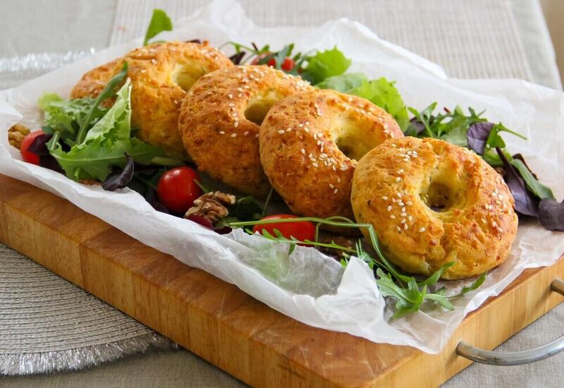 Творожные бейглы на рисовой муке