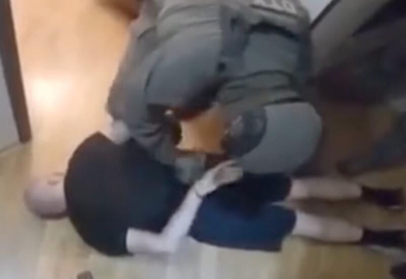 Кадры задержания агентов КСИР в Азербайджане