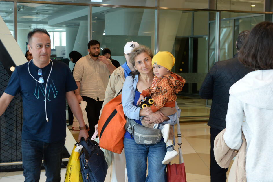 Осуществлена очередная эвакуация граждан Азербайджана, остававшихся на Ближнем Востоке